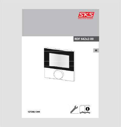SKS Alpha2 raadiotermostaadi LCD kasutusjuhend