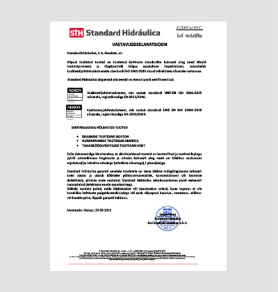 STH vastavusdeklaratsioon