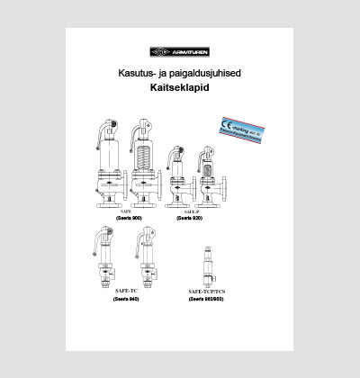 ARI SAFE paigaldus-, kasutus- ja hooldusjuhend
