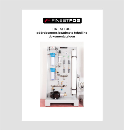 Pöördosmoosiseadmete tehniline dokumentatsioon (ET)