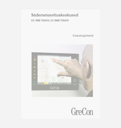 CC 7000 Touch, CC 5000 Touch Kasutusjuhend (ET) – arhiiv