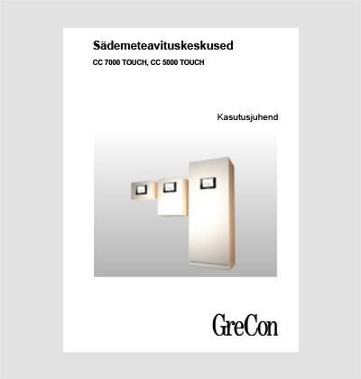 Keskseade CC 7000 TOUCH, CC 5000 TOUCH (ET)