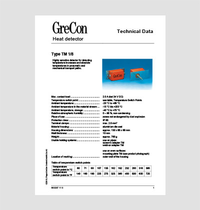 Termoandur Type TM 1/8 (EN)