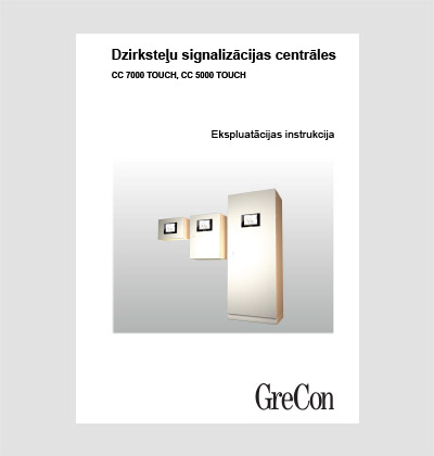 Keskseade CC 7000 TOUCH, CC 5000 TOUCH (LV)