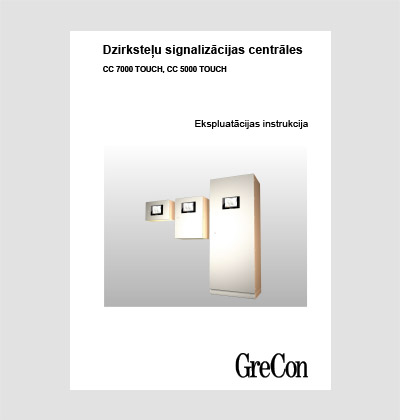 Keskseade CC 7000 TOUCH, CC 5000 TOUCH (LV)
