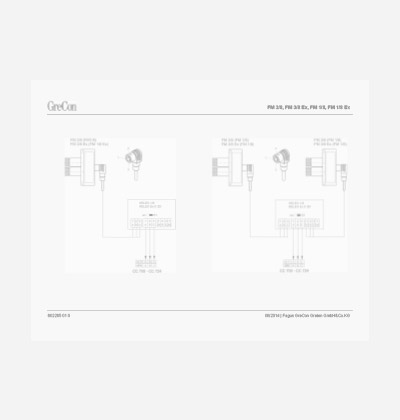Ühendusskeem FM 3/8, FM 3/8 Ex, FM 1/8, FM 1/8 Ex – arhiiv