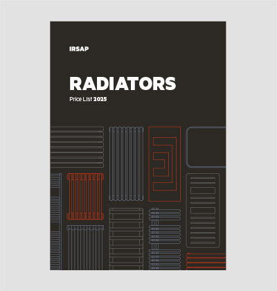 IRSAP disainradiaator 2025 hinnakiri (kehtib alates 01.08.2025)