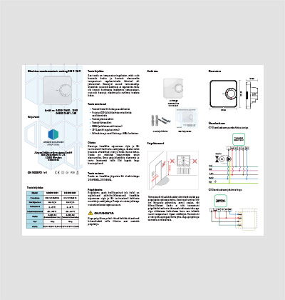 Jürgen Schlösser Blue Line ruumitermostaat kiirjuhend