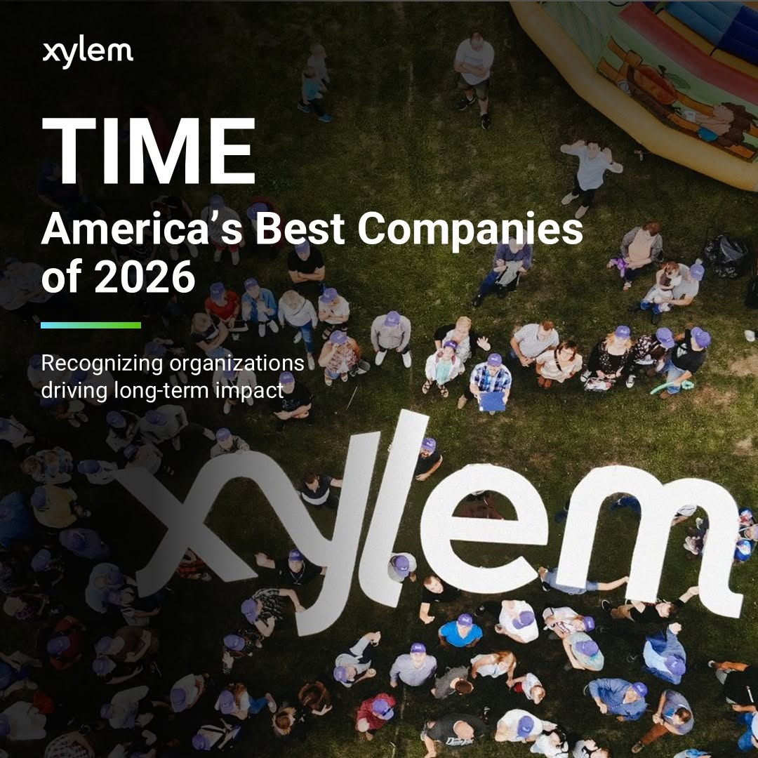 Xylem Inc. on pälvinud tunnustust TIME’i ajakirja äri- ja jätkusuutlikkuse edetabelites